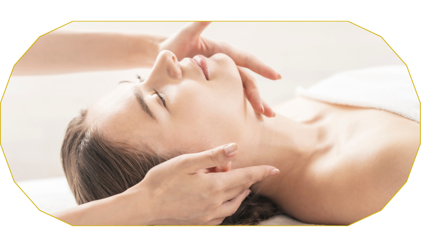 Gezichts- en hoofdmassage