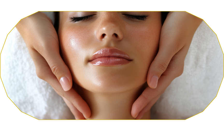 Gezichts- en hoofdmassage