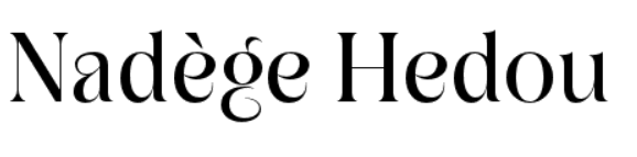 logo nadege hedou