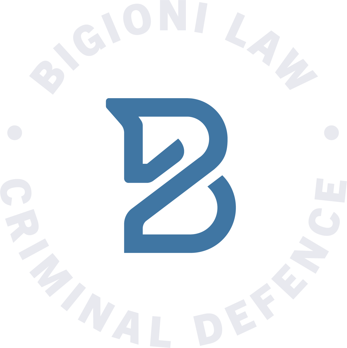 Bigioni Law Logo Seal White