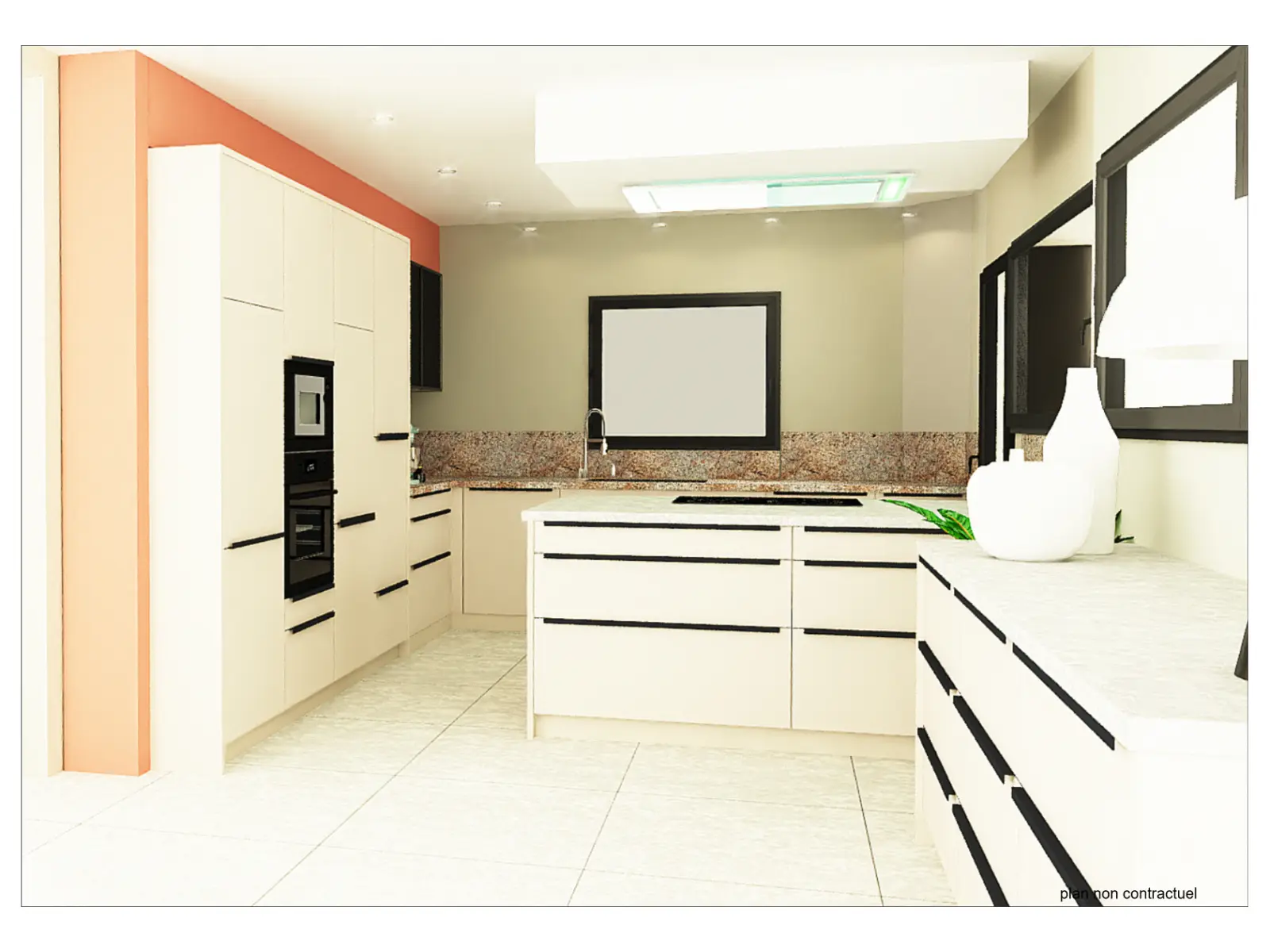 Modélisation d'une cuisine - projet de décoration dans le Jura