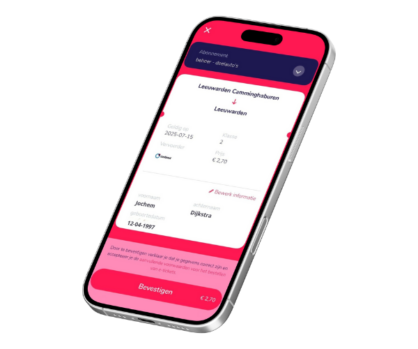 OV-tickets eenvoudig bestellen en gebruiken via de GoAbout app