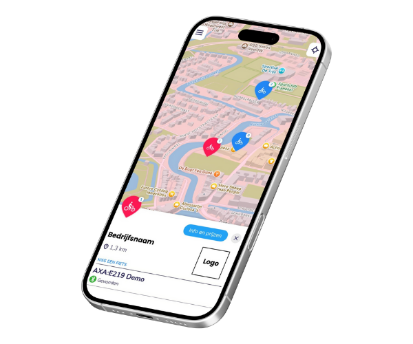 GoAbout app in eigen huisstijl en branding voor bedrijven (white-label)