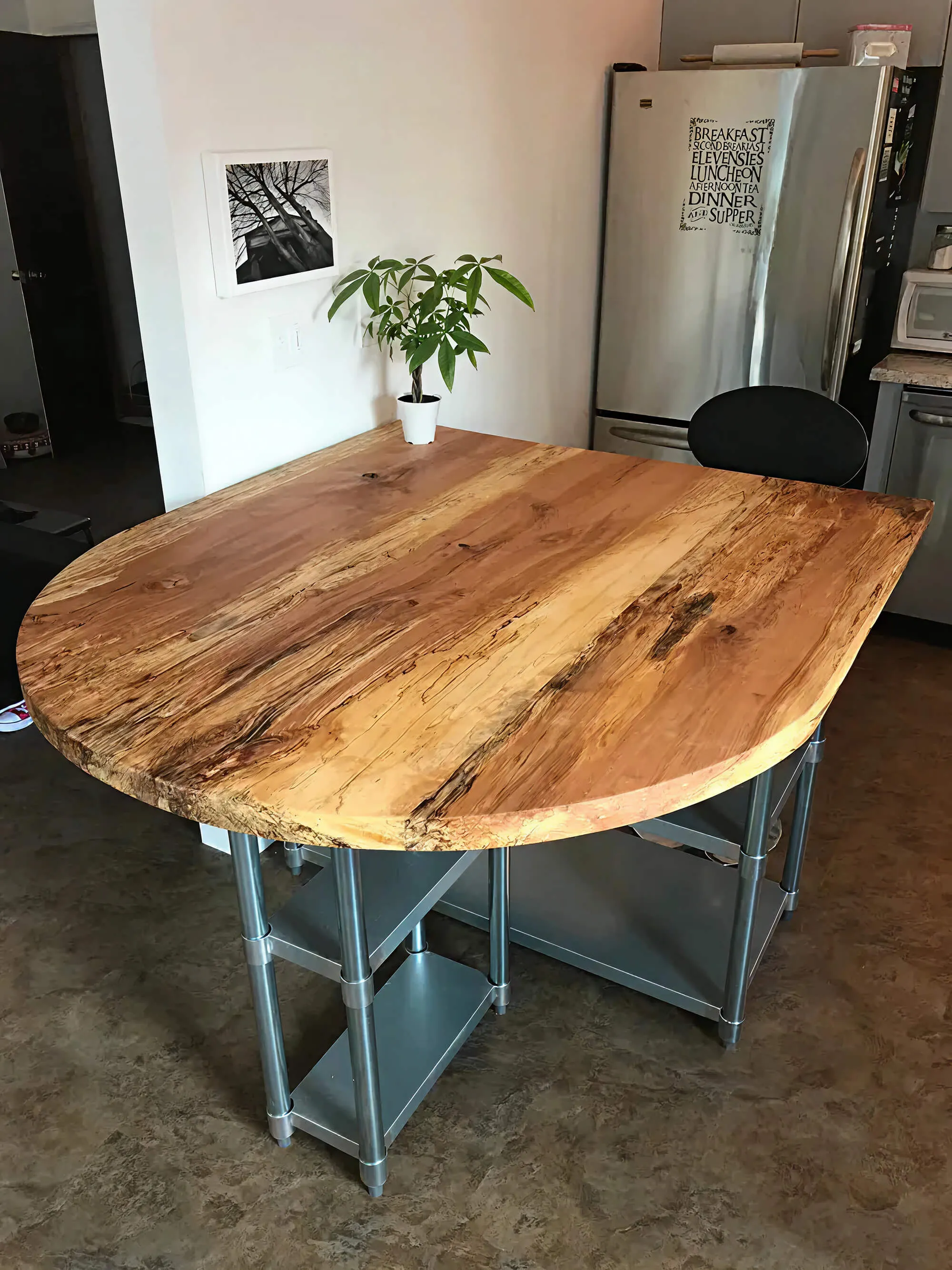 White Oak Open Riser