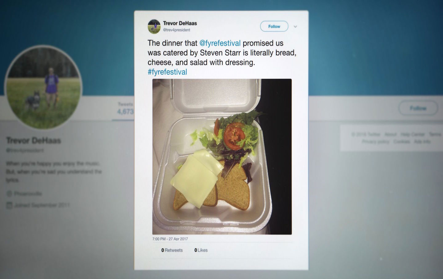 Fyre Festival tweet