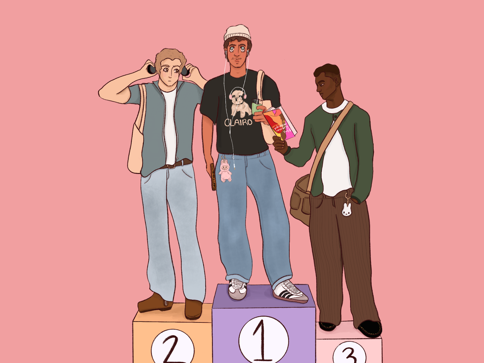 Participants embrace satire and poke fun at masculine norms.