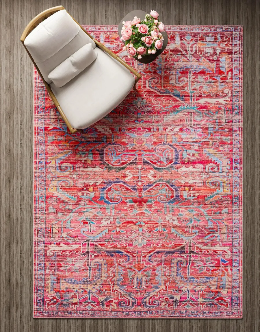 chair on rug stock image