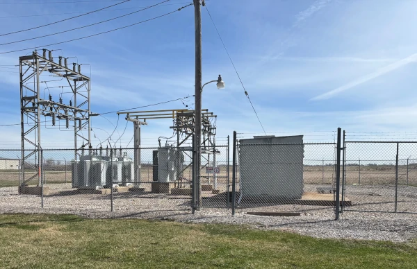 City of Kahoka sub-station.