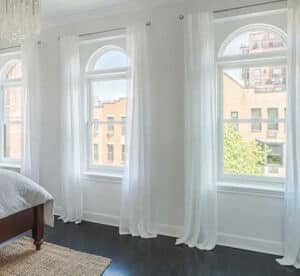 double hung window