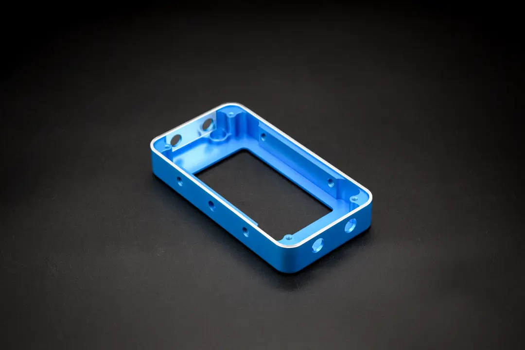 Sulphuric Blue Anodised enclosure 2-2
