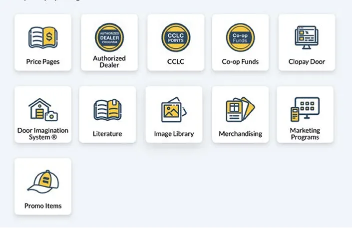 CLOPAY NEW ACCOUNT GUID