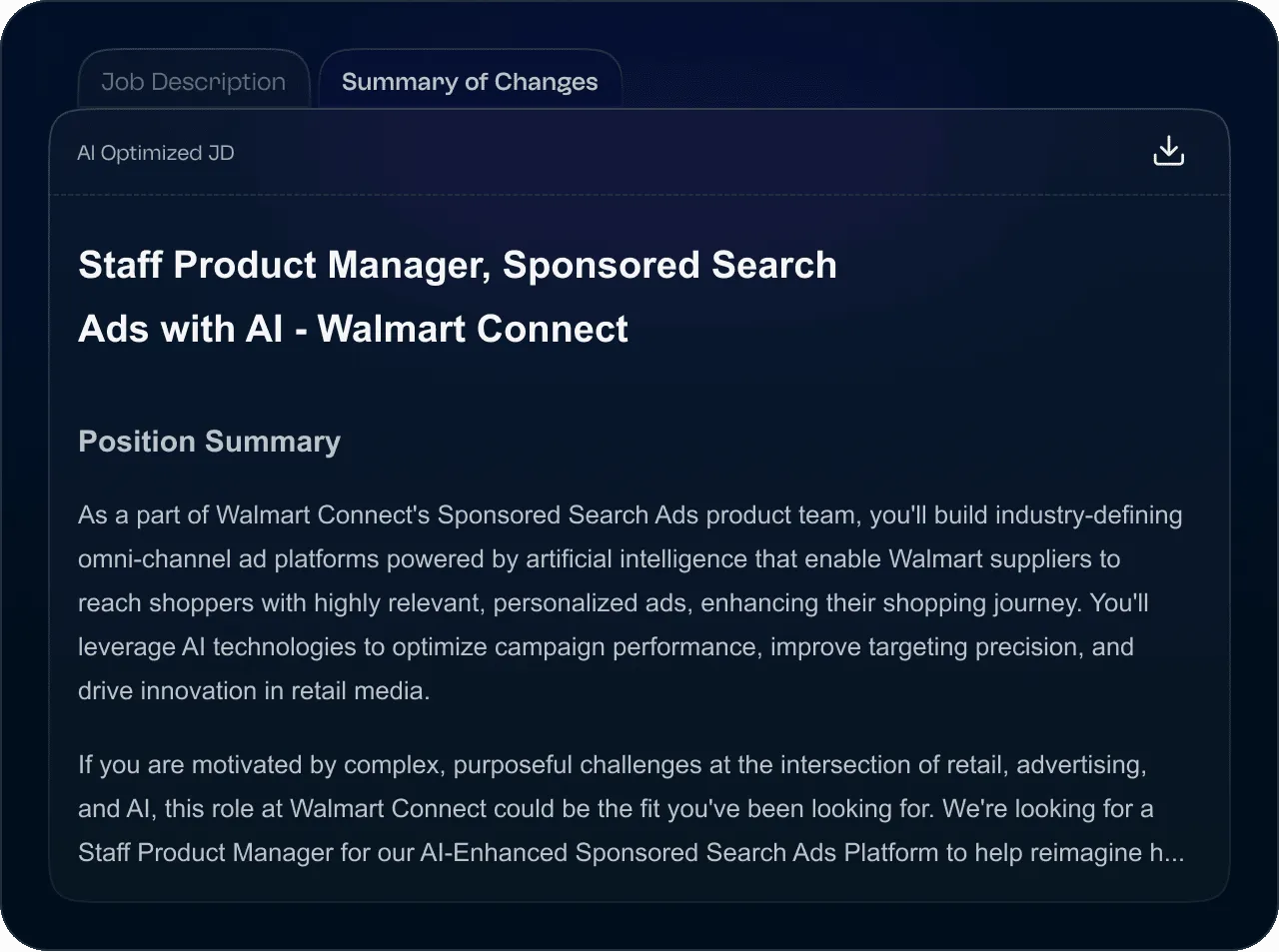 AI Job Descriptions