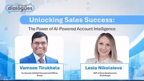 Amplify sales success with AI-powered account intelligence with Lesia Nikolaieva