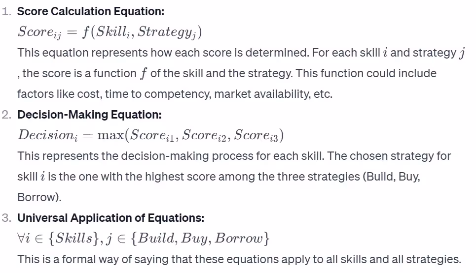 identifying the skills