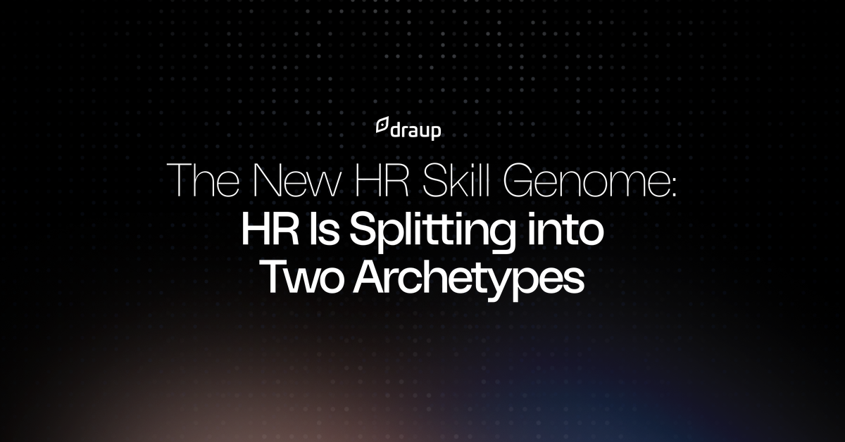 HR Skills Genome: Report by Draup