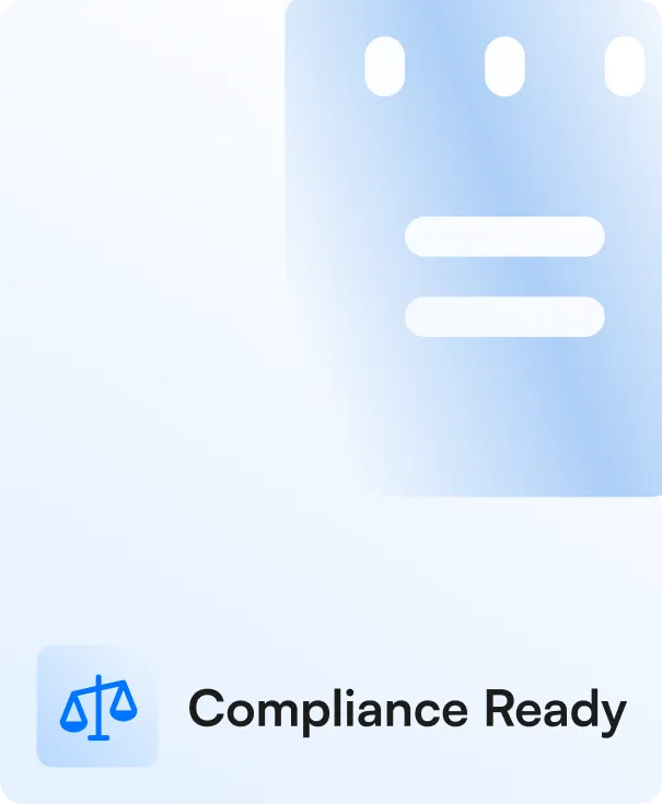 Complicance Ready benefit card