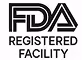FDA Registered Facility logo.