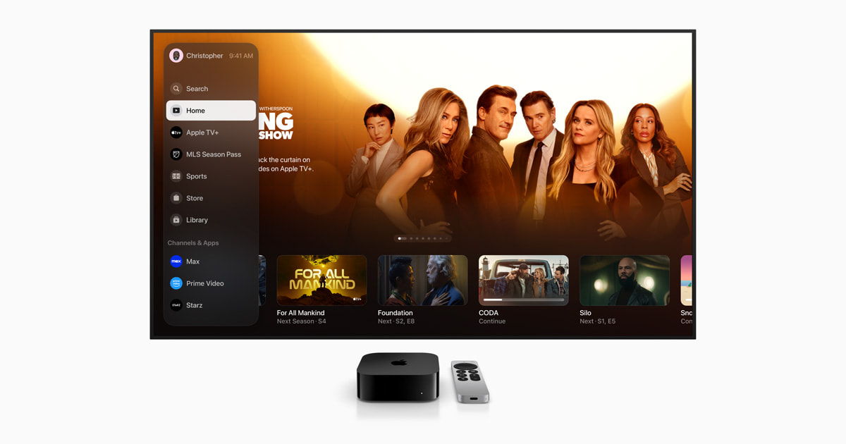 Apple TV Interface