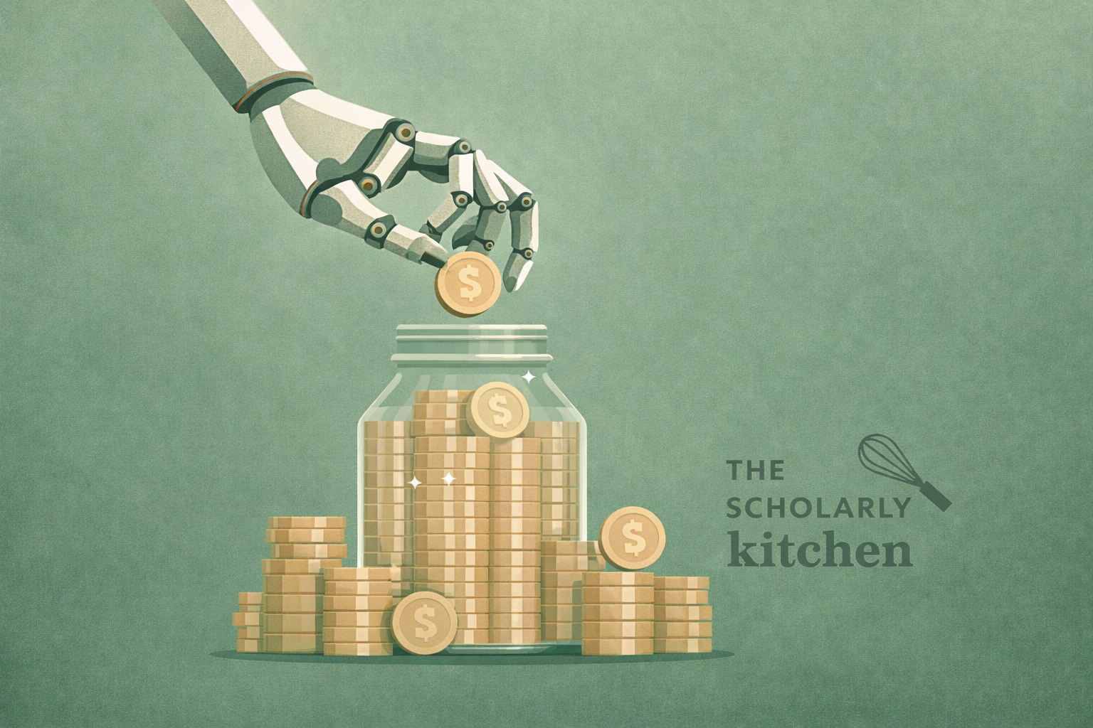 The Scholarly Kitchen AI Isn’t Going to Pay for Content