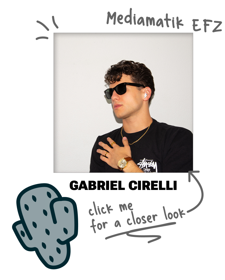 Analog Fotografie von Gabriel Cirelli und Gekritzle