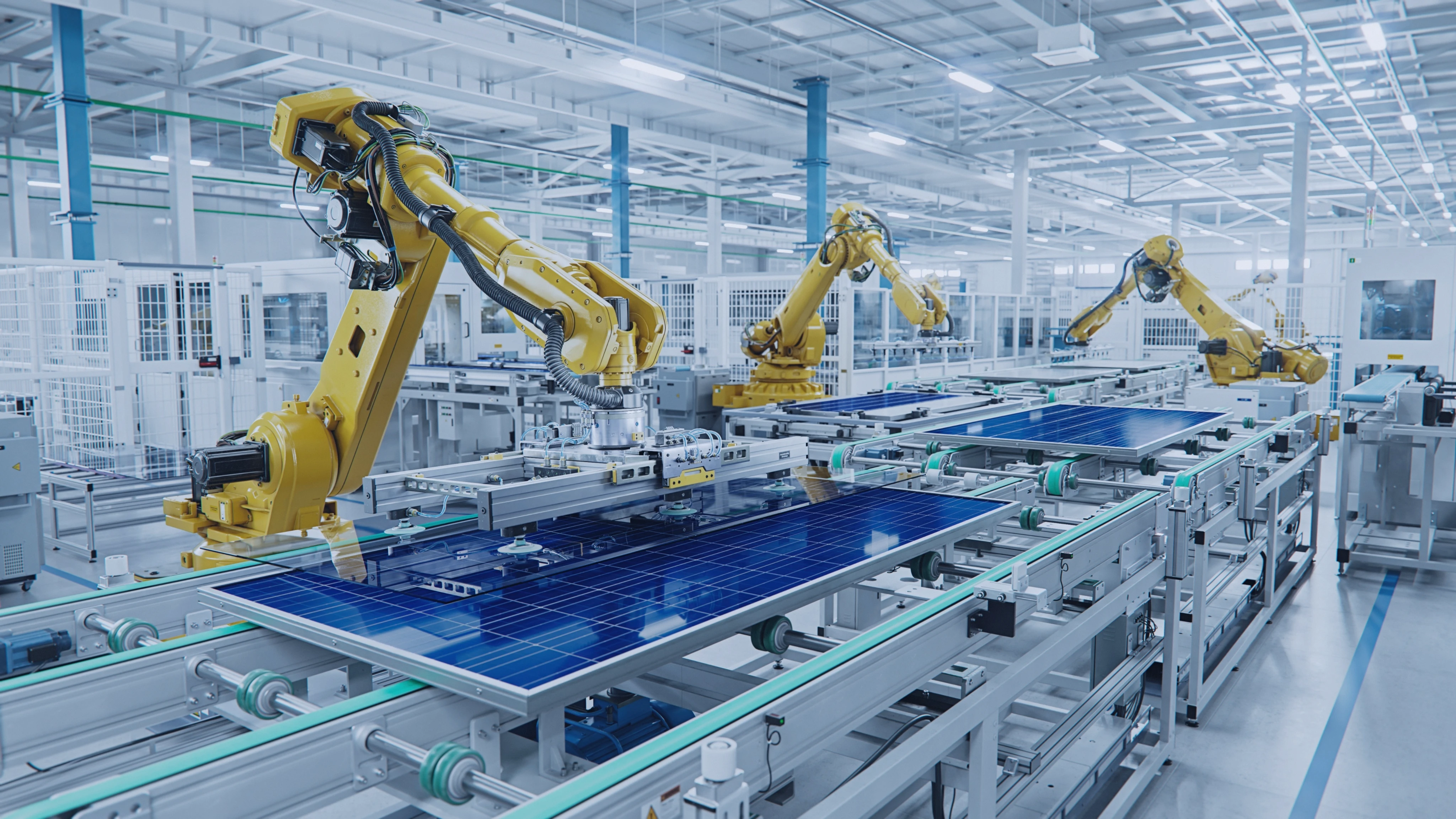 High-tech manufacturing facility
