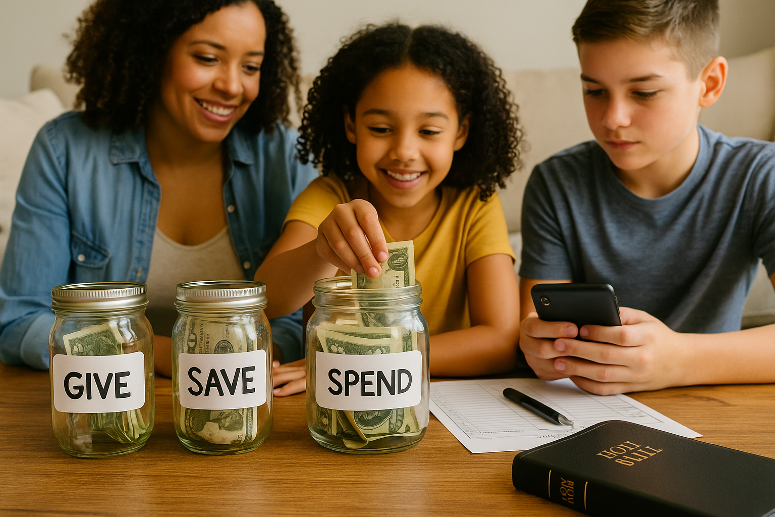Teaching Kids About Money and God: Where to Start