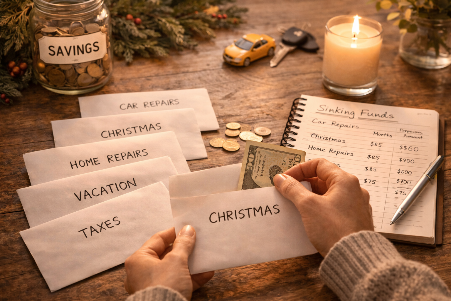 Sinking Funds Made Simple: Planning for Irregular Expenses with Peace