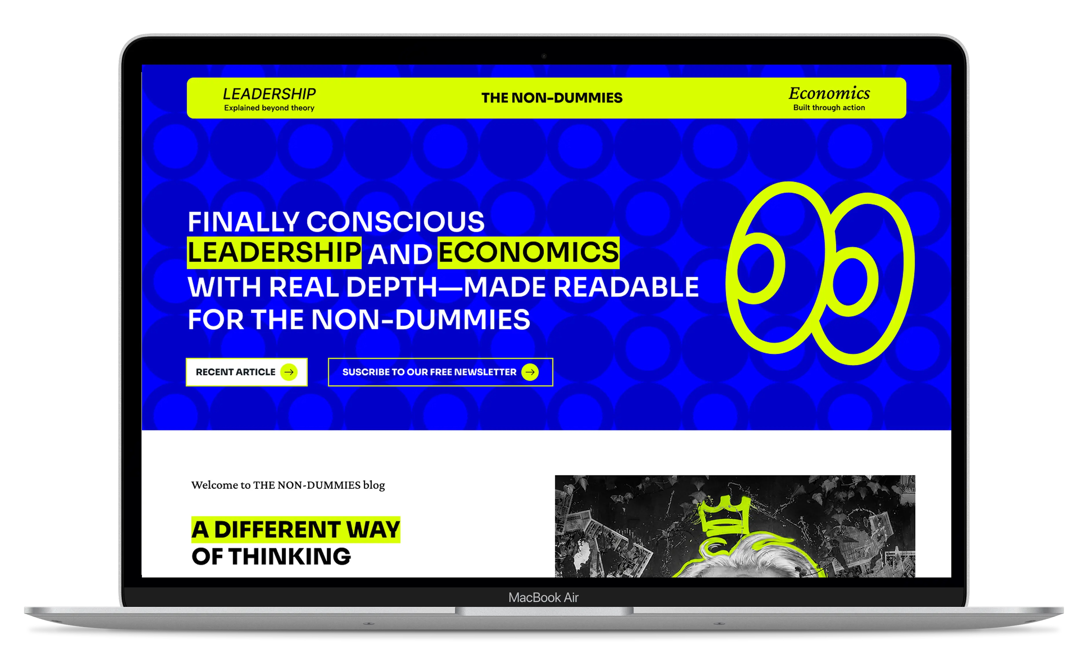 The Non-Dummies leadership and economics blog
