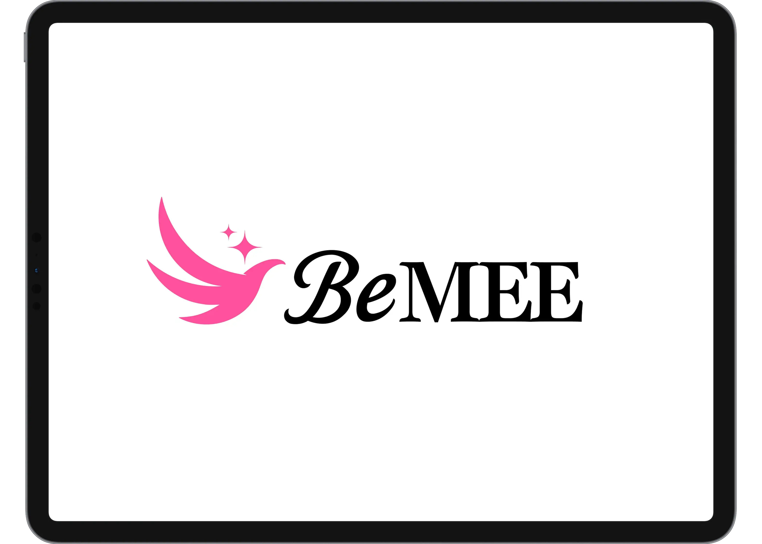Be MEE logo on screen