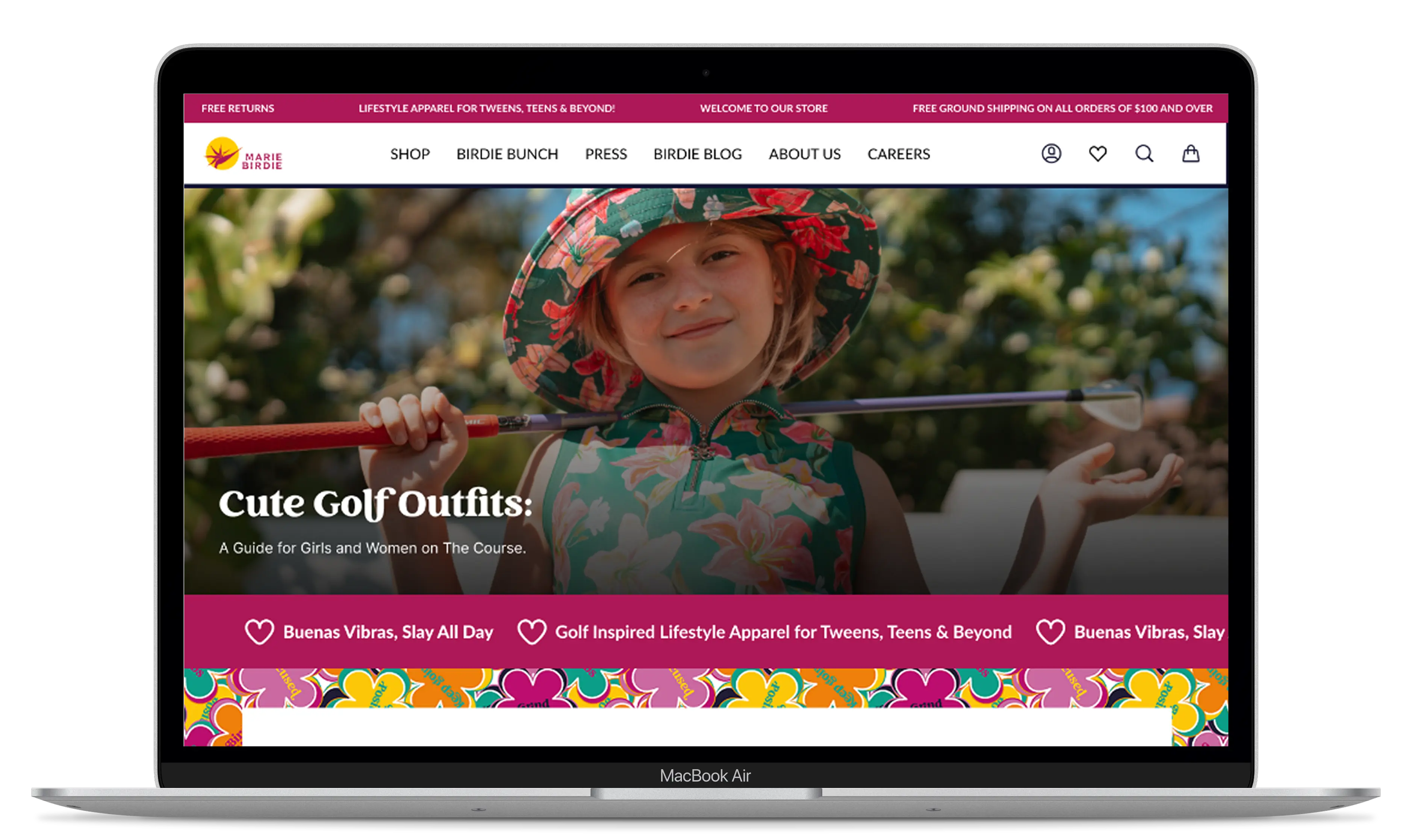 Blog de ropa de golf de Marie Birdie