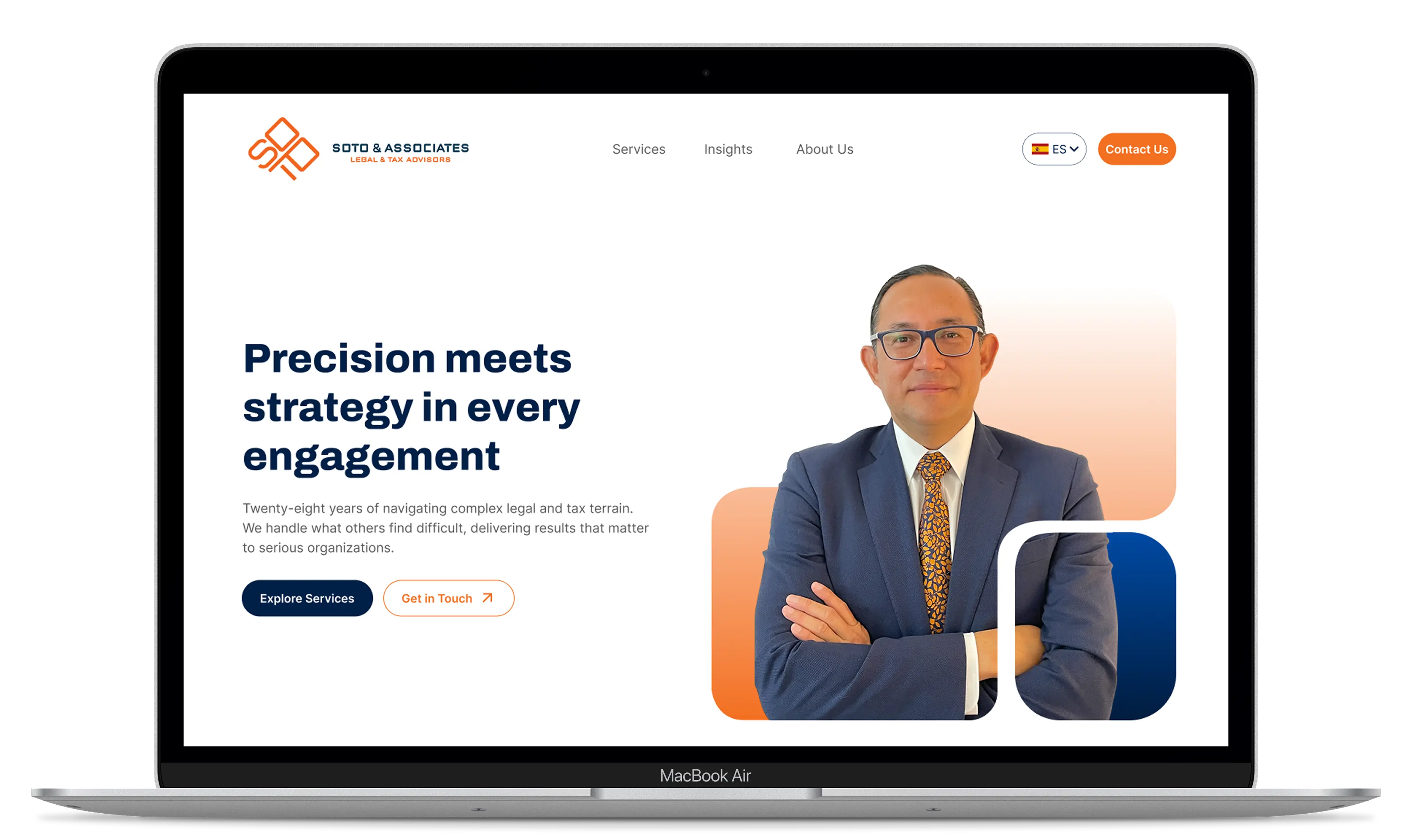 Soto & Associates tax law firm website