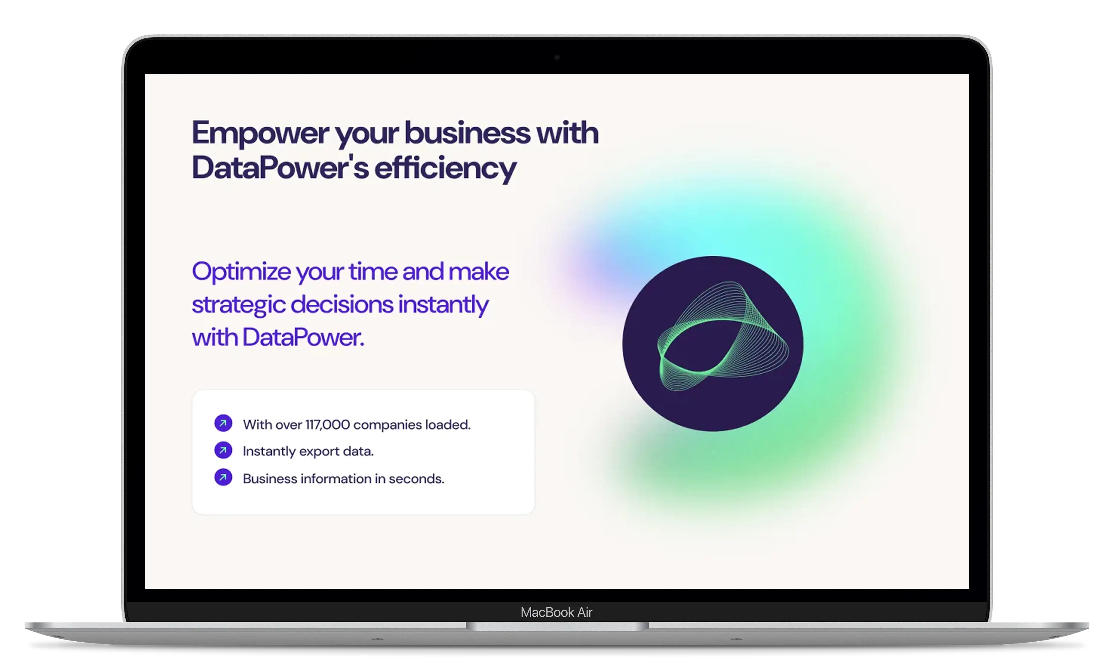 Data Power business intelligence website
