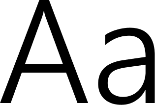 Tipografía secundaria de Be MEE