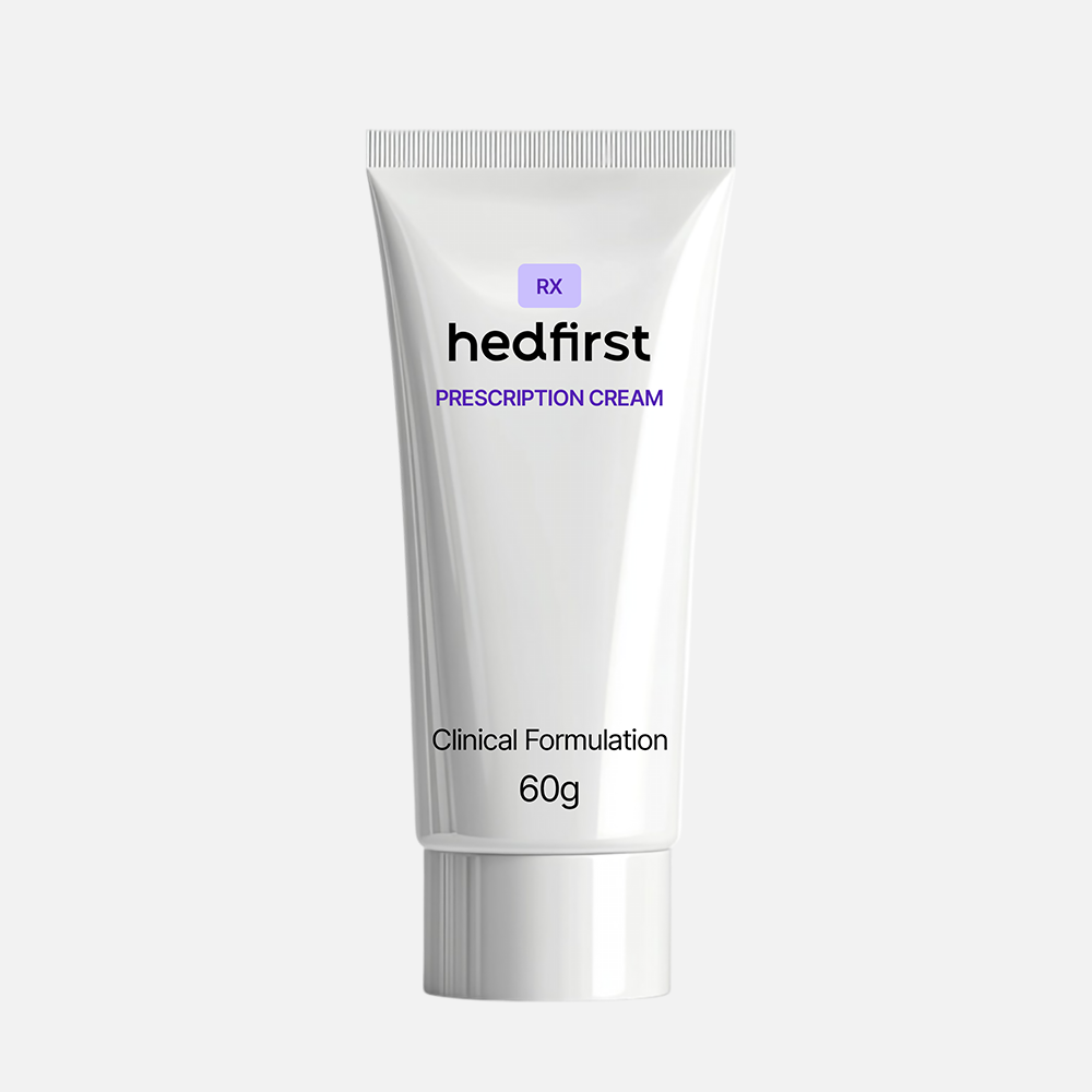 White jar labeled 'Tretinoin' – prescription-strength retinoid cream for acne and aging, on white background.