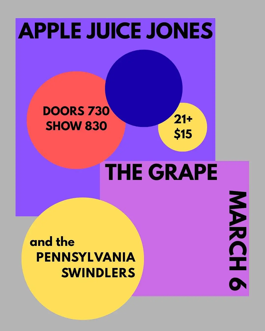 Apple Juice Jones with The Pennsylvania Swindlers