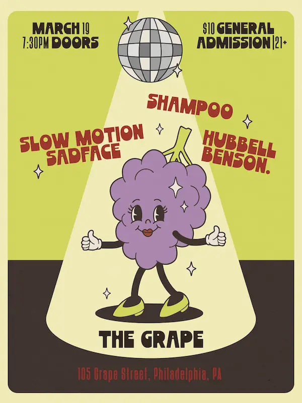 Slow Motion Sadface with Shampoo + Hubbel Benson