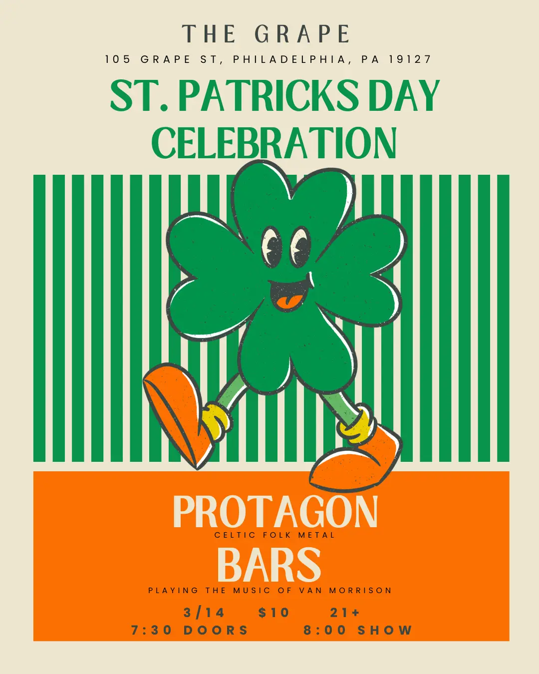 Protagon (Celtic Folk Metal) with BARS (Playing the Music of Van Morrison)