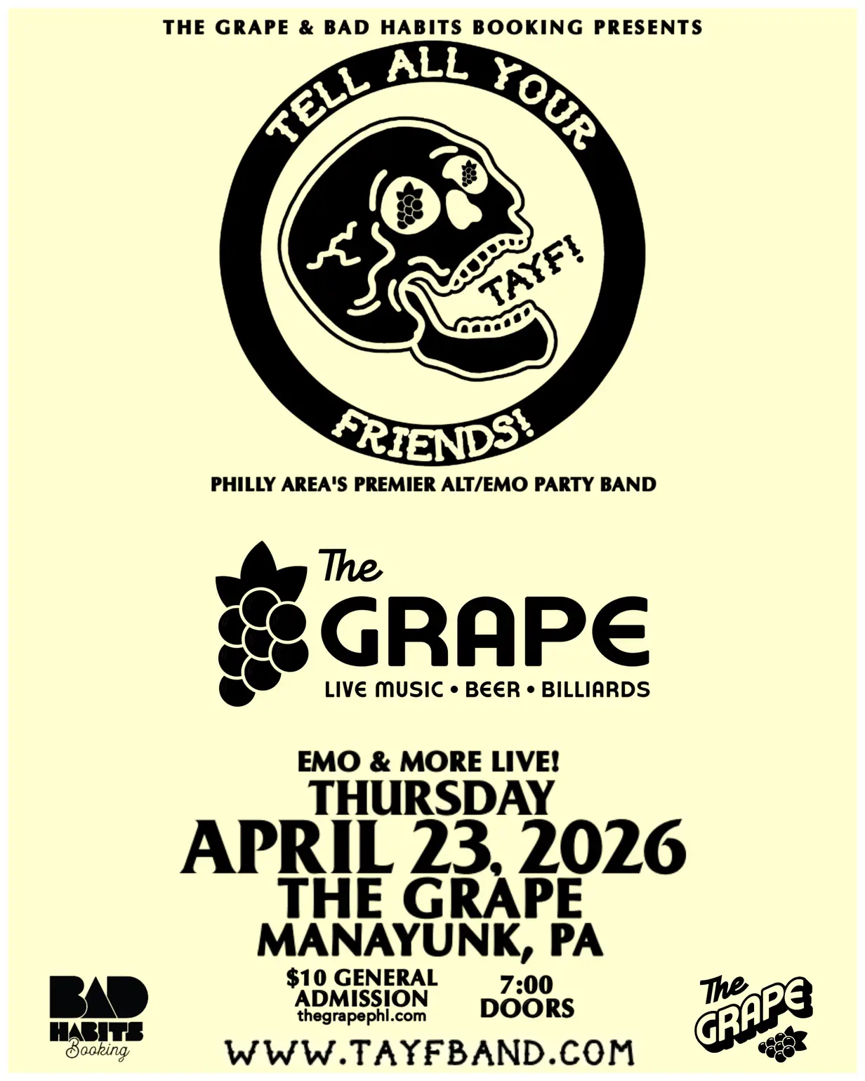 Tell All Your Friends