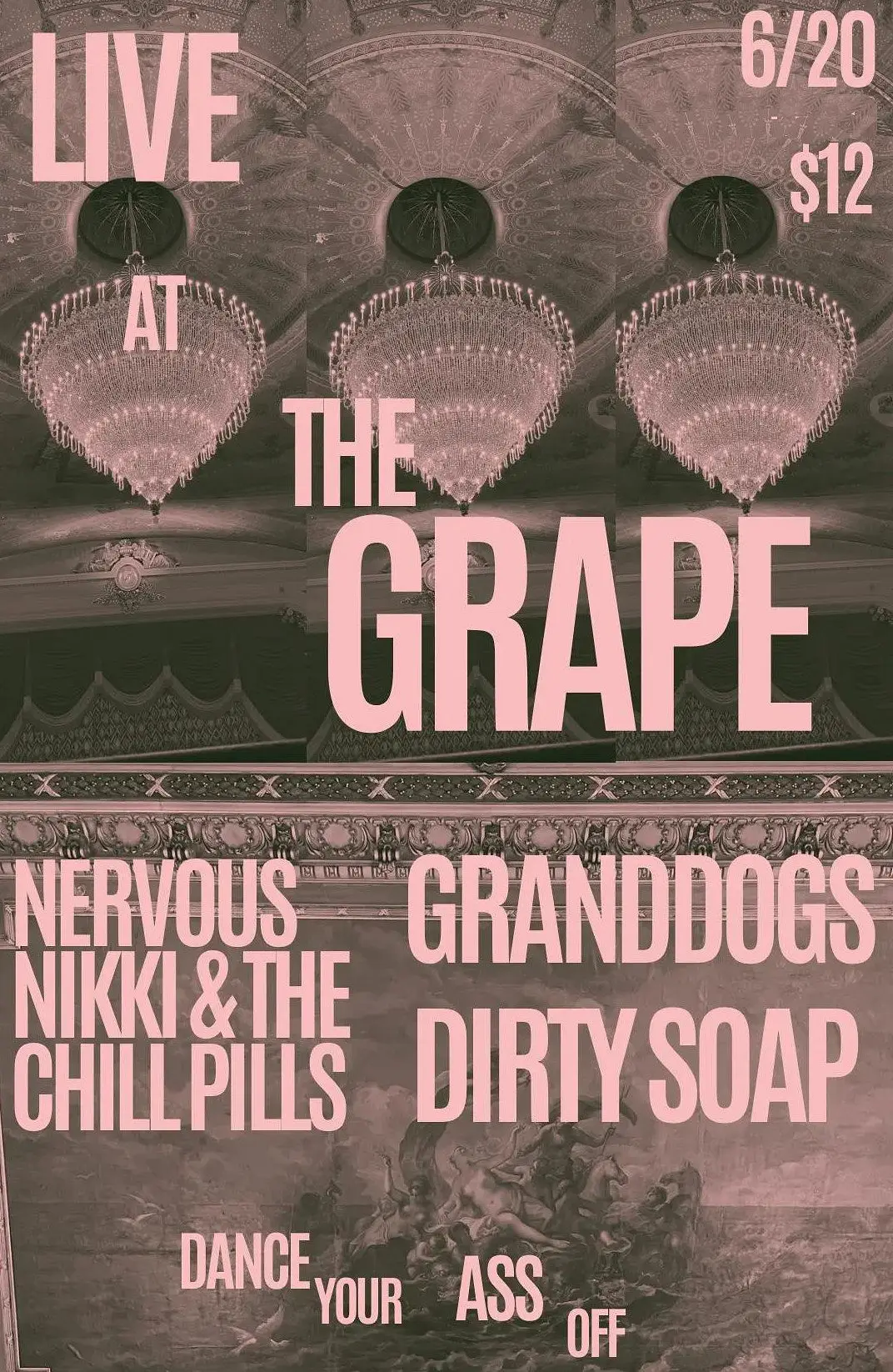 Nervous Nikki & The Chill Pills with Granddogs + Dirty Soap