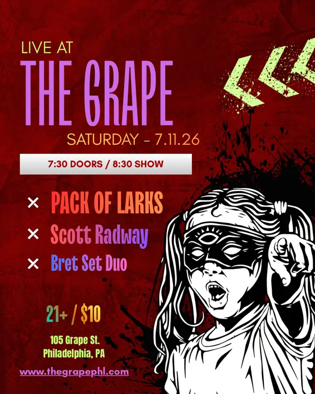 Pack of Larks with Scott Radway + Bret Tobias