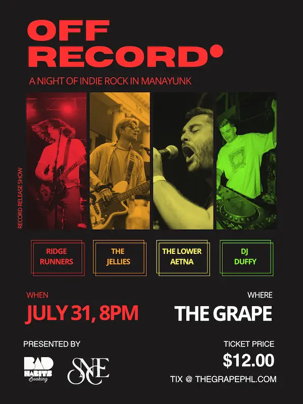 Ridge Runners (Album Release) with The Jellies Band + The Lower Aetna ft. DJ Duffy
