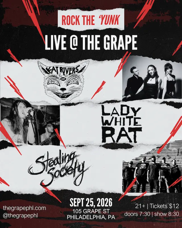 Kat Rivers & the Second Sight with Lady White Rat + Stealing Society