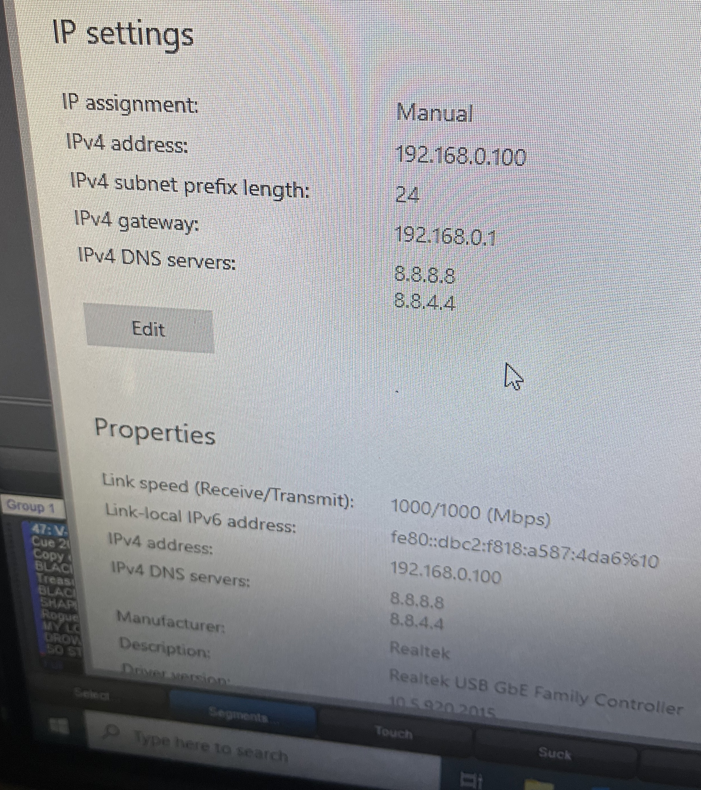 We use duel network cards on all of our computers connecting to the district network for searching and logins, and additionally connecting to our own local network just in the auditorium for our services like ArtNet.