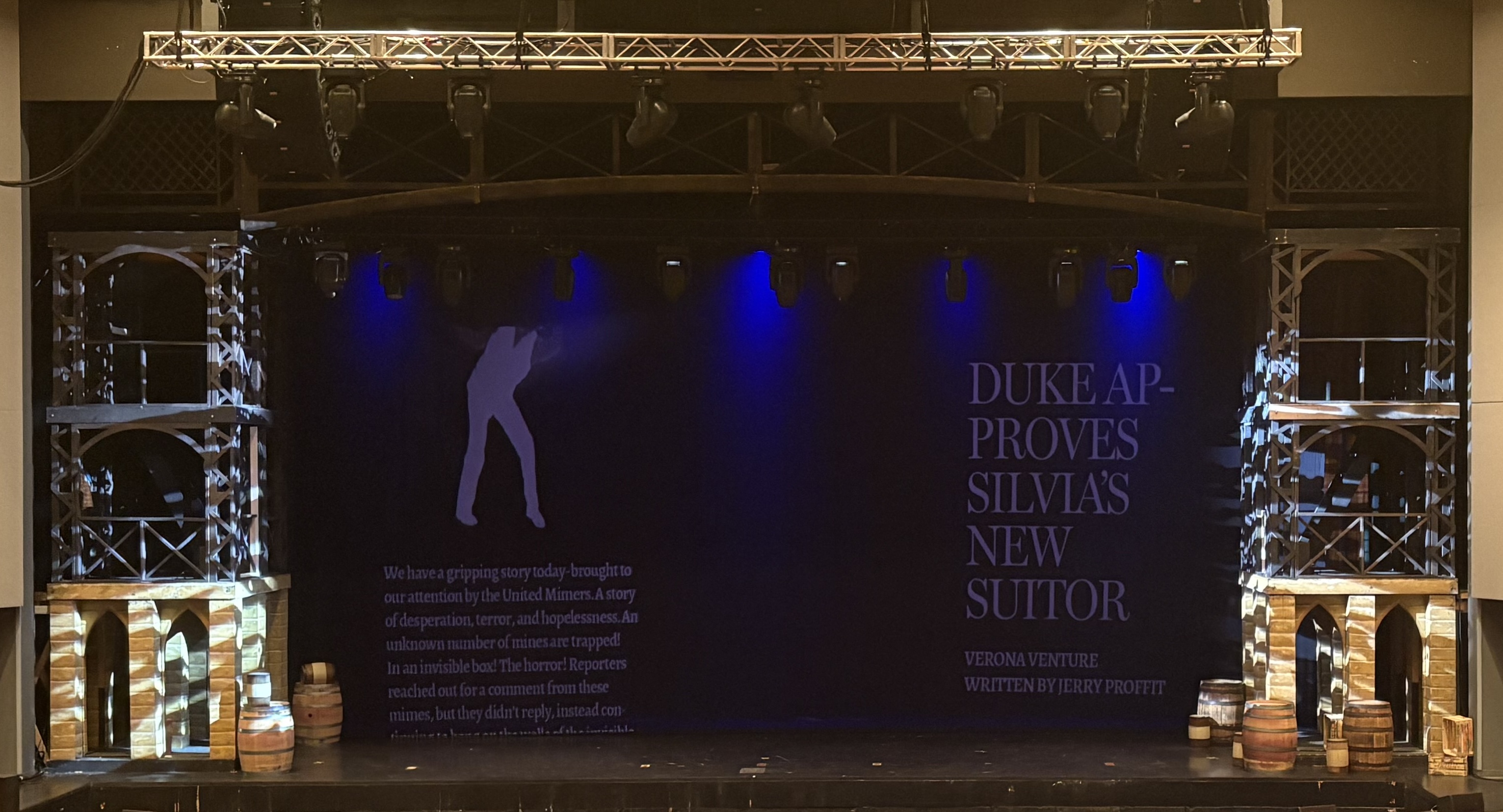 This was our preshow, it featured custom articles from the last 50 years of fest.