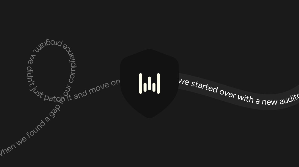 Our path to a new, independent audit