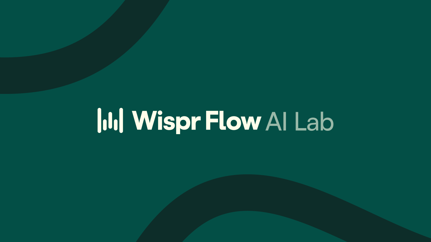 Introducing Wispr Advanced Interfaces Lab