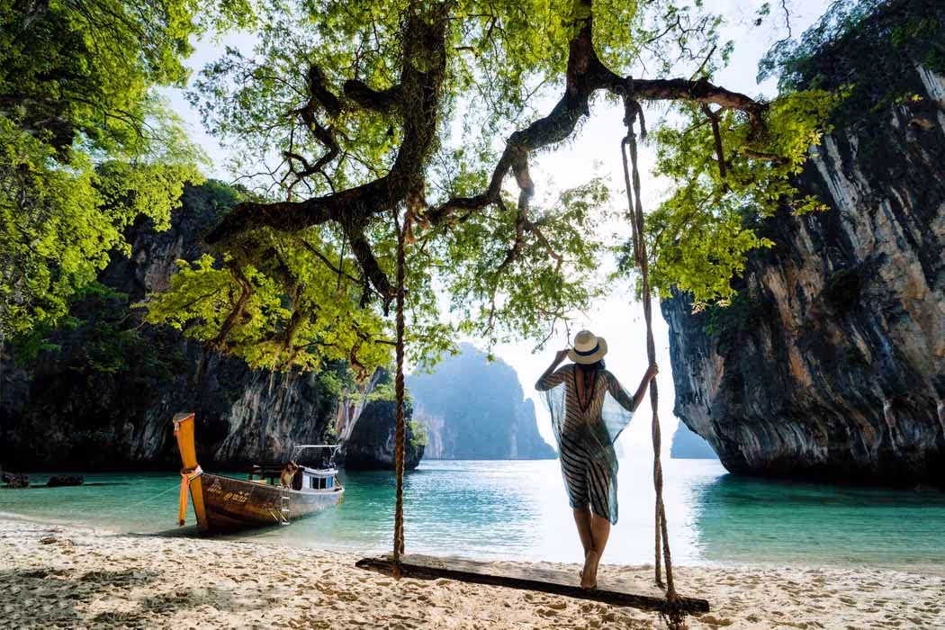 Guest at Six Senses Yao Noi Thailand wellness resorts
