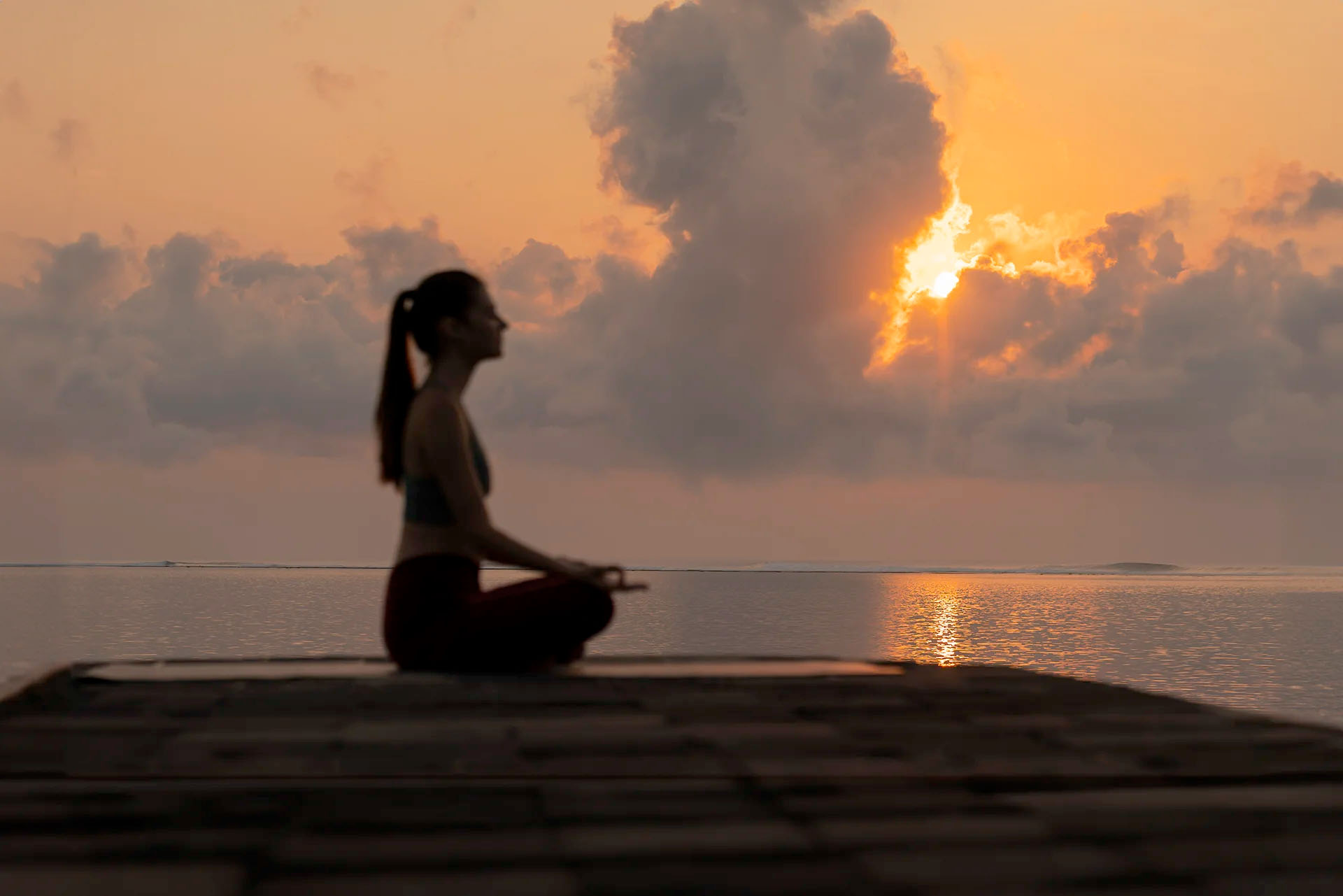 Guest at Mulia Resort & Villas Nusa Dua Bali wellness resort