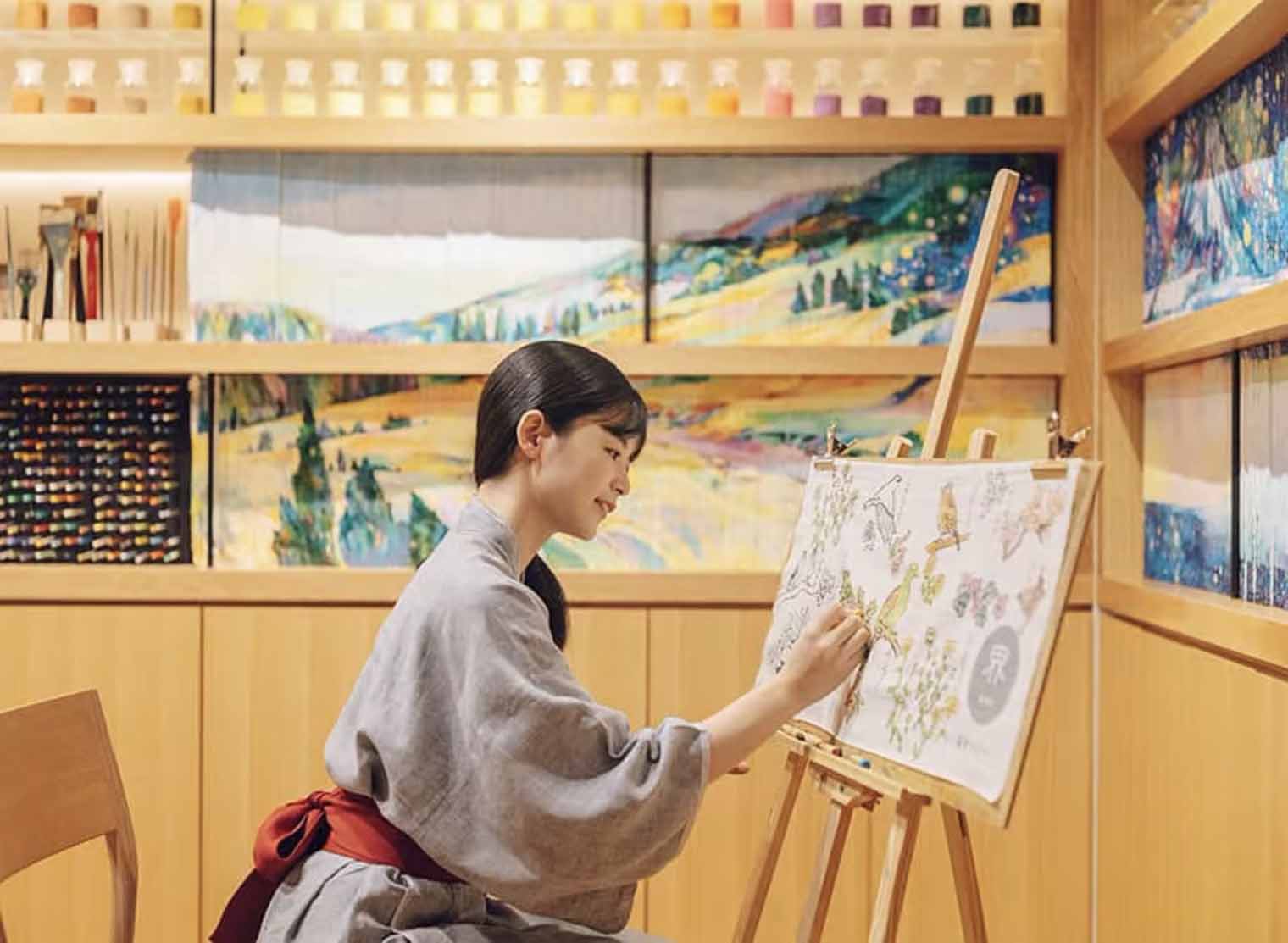 Guest at KAI Sengokuhara Japan wellness resort