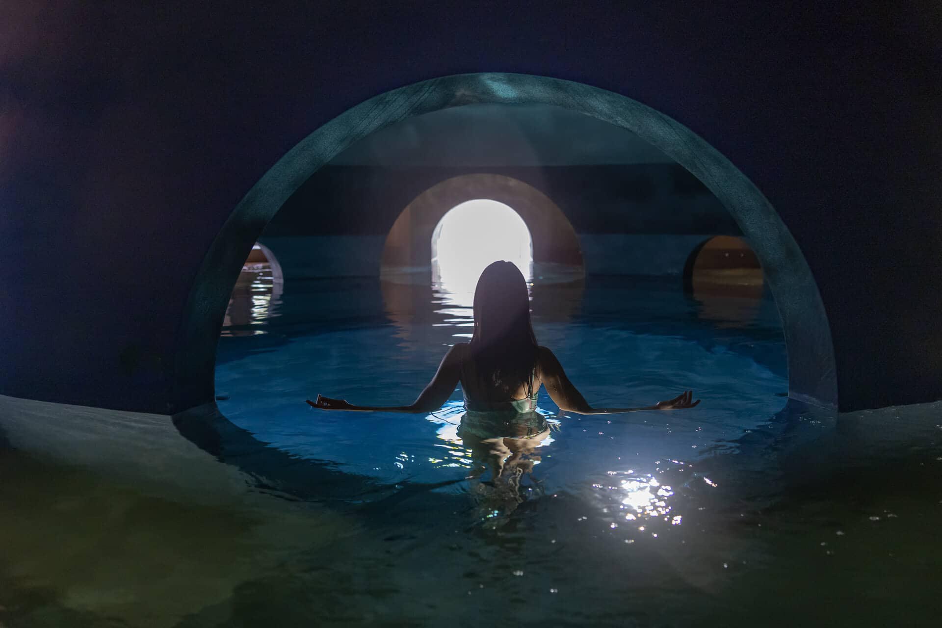 Guest at Euphoria Sanctuary Greek wellness resort